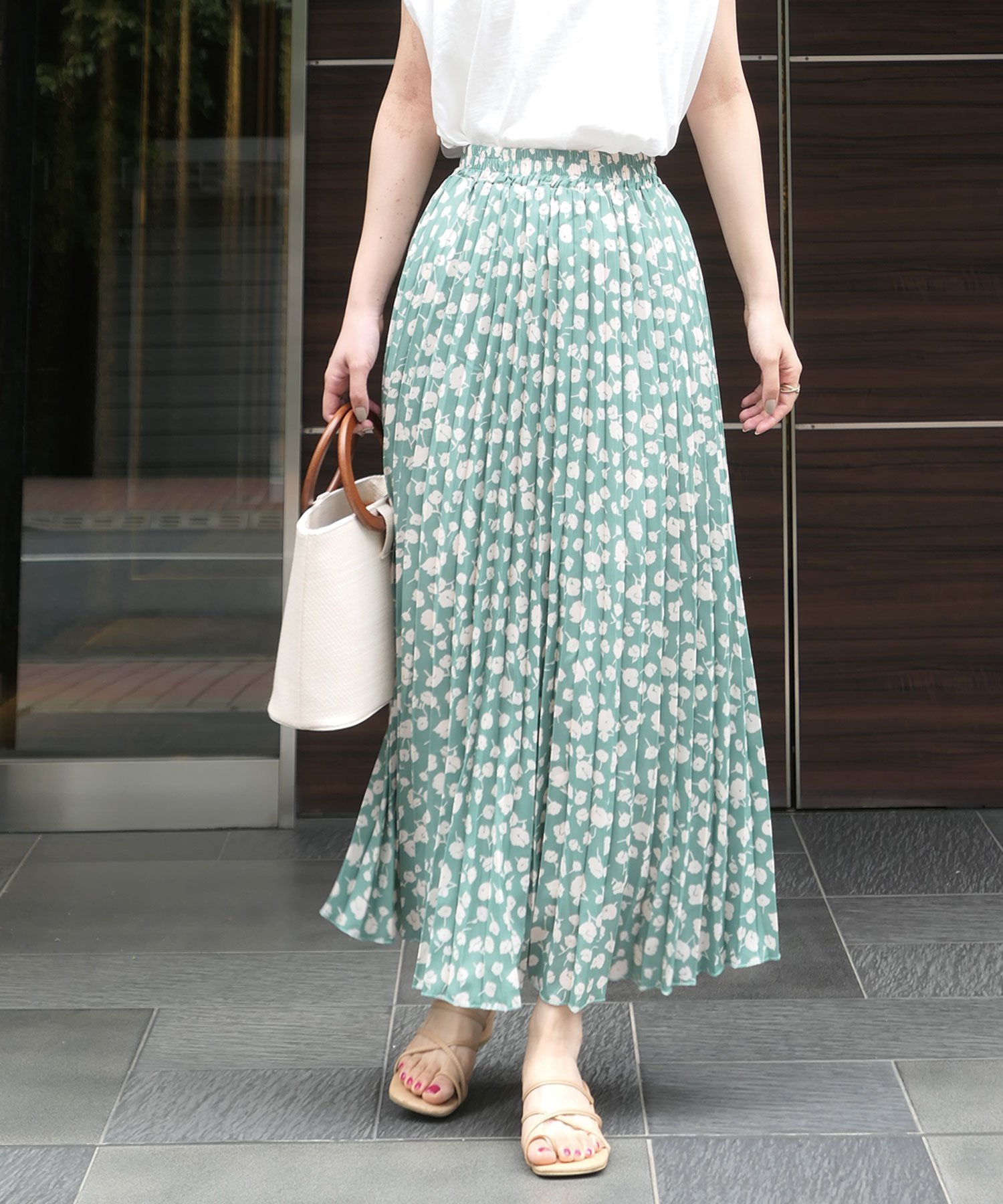 【コーナーズ/CORNERS】のジョーゼットプリーツロングスカート 人気、トレンドファッション・服の通販 founy(ファニー) 　ファッション　Fashion　レディースファッション　Fashion for Women　スカート　Skirts　ロングスカート　Long Skirts / Maxi & Midi Skirts　 other-1|ID: prp329100004604708 ipo3291000000032768295