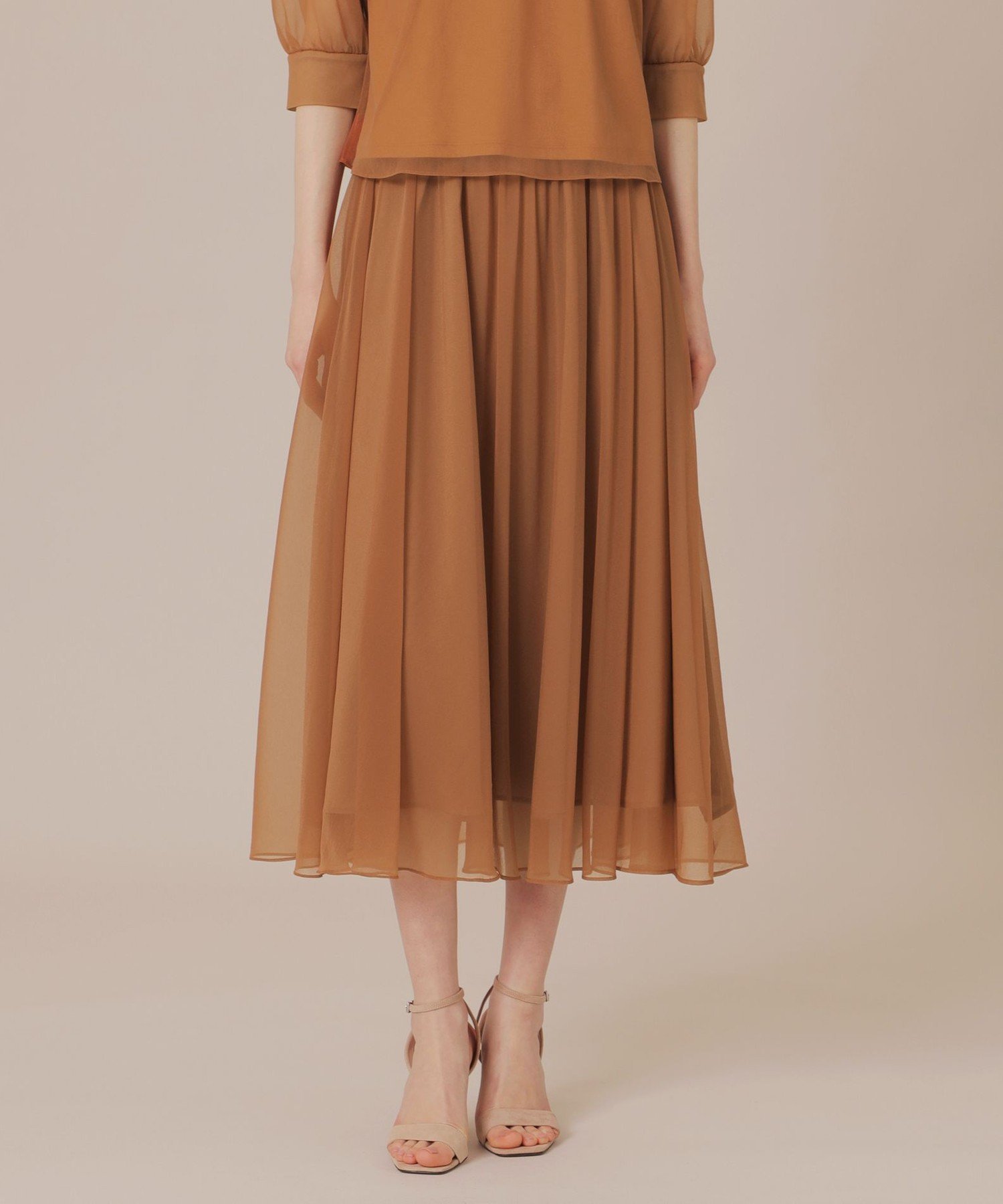 【マッキントッシュ ロンドン/MACKINTOSH LONDON】のシアージャージスカート 人気、トレンドファッション・服の通販 founy(ファニー) 　ファッション　Fashion　レディースファッション　Fashion for Women　スカート　Skirts　おすすめ　Recommended / Our Picks　ウォッシャブル　Machine Washable　カットソー　Cut and Sewn Top　ギャザー　Gathered, Ruffled　コンパクト　Compact, Small Size　シアー　Sheer, See-Through　セットアップ　Set-Up, Coordinated Outfit　タンブラー　Tumbler, Travel Mug　夏　Summer　春　Spring　 other-1|ID: prp329100004604711 ipo3291000000032768366