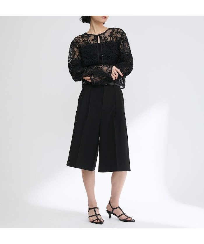 【フリークスストア/FREAK'S STORE】の2TUCKバミューダパンツ 25SS インテリア・キッズ・メンズ・レディースファッション・服の通販 founy(ファニー) 　ファッション　Fashion　レディースファッション　Fashion for Women　パンツ　Pants & Trousers　2025年　2025　2025春夏・S/S　Spring/Summer 2025 SS25　カットソー　Cut and Sewn Top　スウェット / スエット　Sweatshirt, Sweatwear　ツイル　Twist, Twisted Detail　フェミニン　Feminine, Girly　ボトム　Bottoms, Lower Wear　エレガント 上品　Elegant　夏　Summer　S/S・春夏　SS, Spring/Summer, Warm Season　ブラック|ID: prp329100004604721 ipo3291000000032768563