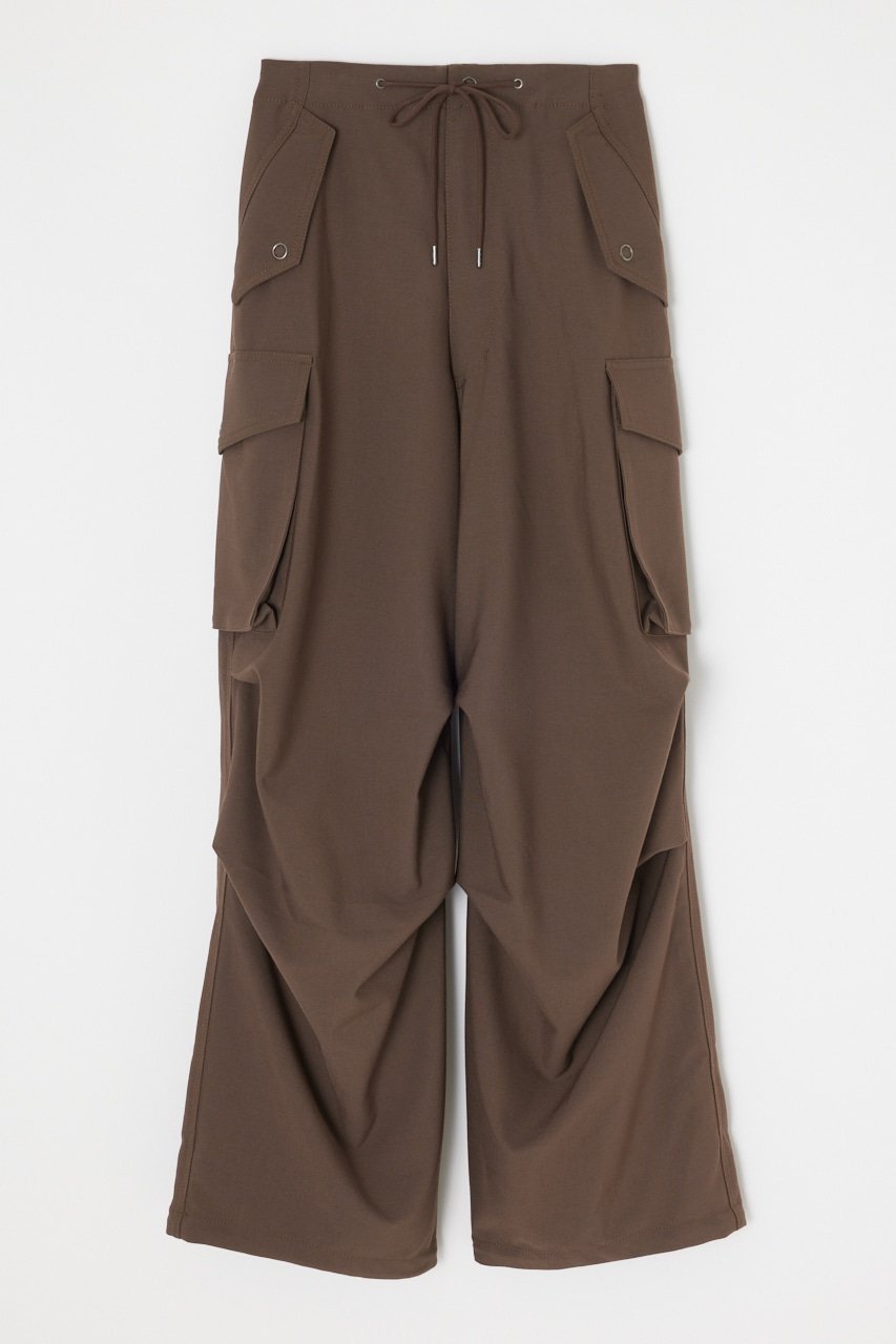 【スライ/SLY】の【THROW】OVER LOOSE CARGO パンツ インテリア・キッズ・メンズ・レディースファッション・服の通販 founy(ファニー) 　ファッション　Fashion　レディースファッション　Fashion for Women　パンツ　Pants & Trousers　おすすめ　Recommended / Our Picks　コンパクト　Compact, Small Size　スピンドル　Spindle, Drawcord　トレンド　Trend, Trending Now　ポケット　Pocket, Pocket Detail　ミリタリー　Military, Army Style　今季　This Season, Current Season　BRN|ID: prp329100004604724 ipo3291000000032768620