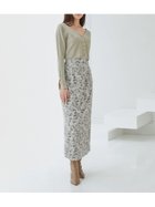 【スナイデル/SNIDEL】のフェザージャガードプリントスカート 人気、トレンドファッション・服の通販 founy(ファニー) ファッション Fashion レディースファッション Fashion for Women スカート Skirts おすすめ Recommended / Our Picks ウェーブ Wavy Pattern シンプル Simple, Minimal ストレート Straight, Straight Cut スリット Slit, Slit Detail タイトスカート Pencil Skirt, Tight Skirt フェザー Feather, Feather Detail プリント Print, Printed Pattern ロング Long, Long-Length 春 Spring thumbnail MOC[056]|ID: prp329100004605025 ipo3291000000032775038