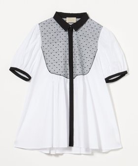 【ユナイテッドアローズ/UNITED ARROWS】 エンブロイダリーショートスリーブブラウス - ウォッシャブル -人気、トレンドファッション・服の通販 founy(ファニー) ファッション Fashion レディースファッション Fashion for Women トップス・カットソー Cut & Sew Tops シャツ・ブラウス・オフィスカジュアル Elegant Blouses & Button-Ups ウォッシャブル Machine Washable ヴィンテージ Vintage Style ギャザー Gathered, Ruffled ショート Short, Short Length ストレート Straight, Straight Cut スリーブ Sleeve, Long Sleeve / Short Sleeve タンブラー Tumbler, Travel Mug デニム Denim, Jeans Material ノースリーブ Sleeveless, No-Sleeve 人気 Popular, Best Seller パイピング Piping, Trim Design ヨーク Yoke, Yoke Design ワイド Wide, Wide Fit 夏 Summer |ID:prp329100004605026