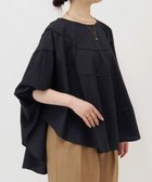 【ビアズリー/BEARDSLEY】のシェルポンチョブラウス ブラック|ID: prp329100004605044 ipo3291000000033619358