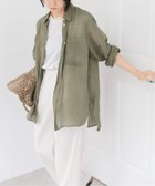 【スピック&スパン/Spick & Span】のガーメントダイシアーラミーシャツ 人気、トレンドファッション・服の通販 founy(ファニー) ファッション Fashion レディースファッション Fashion for Women トップス・カットソー Cut & Sew Tops シャツ・ブラウス・オフィスカジュアル Elegant Blouses & Button-Ups 人気 Popular, Best Seller thumbnail カーキ|ID: prp329100004605116 ipo3291000000032776287
