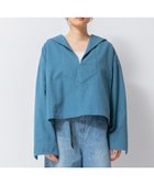 【ジョンブルプライベートラボ/Johnbull Private labo】のJohnbull/スラブバックサテンセーラーカラーシャツ 人気、トレンドファッション・服の通販 founy(ファニー) ファッション Fashion レディースファッション Fashion for Women トップス・カットソー Cut & Sew Tops シャツ・ブラウス・オフィスカジュアル Elegant Blouses & Button-Ups バッグ Bags おすすめ Recommended / Our Picks バランス Balance, Style Balance ボトム Bottoms, Lower Wear ミリタリー Military, Army Style 定番 Standard, Basic Item thumbnail ブルー|ID: prp329100004605135 ipo3291000000032776440