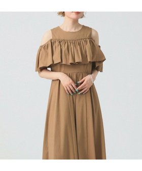 【ビームス ウイメン/BEAMS】の【7/25再値下げ】【マキシ丈/ハイウエスト/スタイルアップ】フリル オフショルダー ワンピース 人気、トレンドファッション・服の通販 founy(ファニー) ファッション Fashion レディースファッション Fashion for Women ワンピース Dresses おすすめ Recommended / Our Picks インナー Innerwear カットソー Cut and Sewn Top ノースリーブ Sleeveless, No-Sleeve バランス Balance, Style Balance フリル Frill, Ruffle マキシ Maxi, Full Length レース Lace, Lace Fabric |ID:prp329100004605140