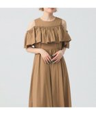 【ビームス ウイメン/BEAMS】の【7/25再値下げ】【マキシ丈/ハイウエスト/スタイルアップ】フリル オフショルダー ワンピース 人気、トレンドファッション・服の通販 founy(ファニー) ファッション Fashion レディースファッション Fashion for Women ワンピース Dresses おすすめ Recommended / Our Picks インナー Innerwear カットソー Cut and Sewn Top ノースリーブ Sleeveless, No-Sleeve バランス Balance, Style Balance フリル Frill, Ruffle マキシ Maxi, Full Length レース Lace, Lace Fabric thumbnail MOCHA|ID: prp329100004605140 ipo3291000000033159410