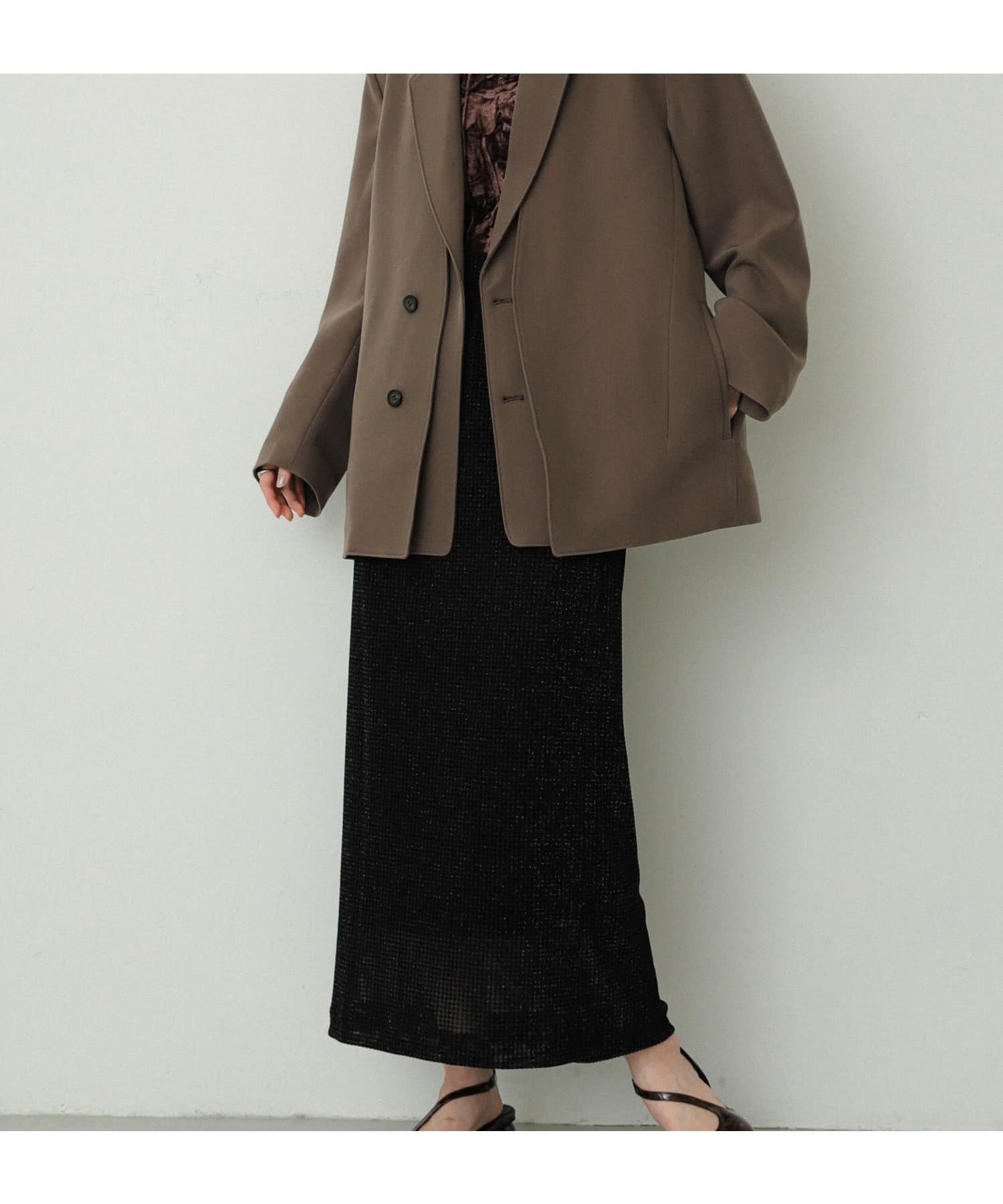 【センスオブプレイス/SENSE OF PLACE by URBAN RESEARCH】のシアーラメベロアスカート インテリア・キッズ・メンズ・レディースファッション・服の通販 founy(ファニー) 　ファッション　Fashion　レディースファッション　Fashion for Women　スカート　Skirts　2024年　2024　2024-2025秋冬・A/W　Autumn/Winter 2024–25 AW24–25　冬　Winter / This Winter　シアー　Sheer, See-Through　トレンド　Trend, Trending Now　ベロア　Velour, Soft Velvet　秋　Autumn　A/W・秋冬　Autumn/Winter　BLACK|ID: prp329100004605163 ipo3291000000032776901