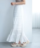 【ミスティ ウーマン/mysty woman】のコットンティアードレーススカート 人気、トレンドファッション・服の通販 founy(ファニー) ファッション Fashion レディースファッション Fashion for Women スカート Skirts アクセサリー Fashion Accessories サマー Summer, Summer Style フェミニン Feminine, Girly リラックス Relax, Relaxed Fit レース Lace, Lace Fabric エレガント 上品 Elegant thumbnail オフ|ID: prp329100004605174 ipo3291000000032776983
