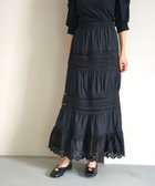 【ミスティ ウーマン/mysty woman】のコットンティアードレーススカート 人気、トレンドファッション・服の通販 founy(ファニー) ファッション Fashion レディースファッション Fashion for Women スカート Skirts アクセサリー Fashion Accessories サマー Summer, Summer Style フェミニン Feminine, Girly リラックス Relax, Relaxed Fit レース Lace, Lace Fabric エレガント 上品 Elegant thumbnail ブラック|ID: prp329100004605174 ipo3291000000032776984