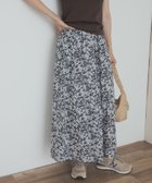 【アーバンリサーチ ドアーズ/URBAN RESEARCH DOORS】のフラワープリントギャザースカート 人気、トレンドファッション・服の通販 founy(ファニー) ファッション Fashion レディースファッション Fashion for Women スカート Skirts 2025年 2025 2025春夏・S/S Spring/Summer 2025 SS25 シンプル Simple, Minimal セットアップ Set-Up, Coordinated Outfit フラワー Flower, Floral フレア Flare, Flared プリント Print, Printed Pattern リラックス Relax, Relaxed Fit エレガント 上品 Elegant 夏 Summer S/S・春夏 SS, Spring/Summer, Warm Season thumbnail WHT×NVY|ID: prp329100004605176 ipo3291000000033191873
