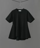 【アダム エ ロペ/ADAM ET ROPE'】の【サステナブル】アシメフレアプルオーバー 人気、トレンドファッション・服の通販 founy(ファニー) ファッション Fashion レディースファッション Fashion for Women トップス・カットソー Cut & Sew Tops カジュアルプルオーバー・ニットトップス Pullovers & Knit Tops / Casual Pullovers アシンメトリー Asymmetrical Style デニム Denim, Jeans Material ハーフ Half, Half-Length フレア Flare, Flared ペプラム Peplum, Flared Hem ポケット Pocket, Pocket Detail ワイド Wide, Wide Fit A/W・秋冬 Autumn/Winter おすすめ Recommended / Our Picks 2026年 2026 thumbnail ブラック(01)|ID: prp329100004605186 ipo3291000000033326725