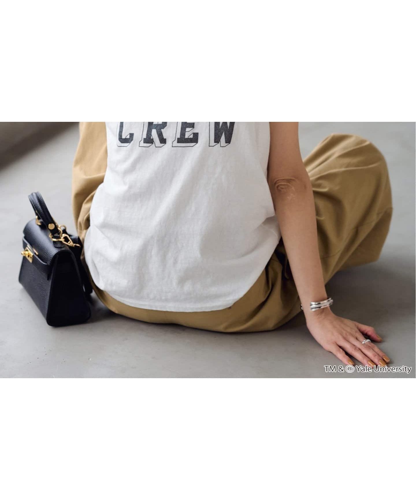 【フレームワーク/FRAMeWORK】のYALEノースリーブT 人気、トレンドファッション・服の通販 founy(ファニー) 　ファッション　Fashion　レディースファッション　Fashion for Women　トップス・カットソー　Cut & Sew Tops　キャミソール&ノースリーブ　Camisoles & Sleeveless Tops　シンプル　Simple, Minimal　ノースリーブ　Sleeveless, No-Sleeve　プリント　Print, Printed Pattern　リラックス　Relax, Relaxed Fit　 other-1|ID: prp329100004605230 ipo3291000000032778672