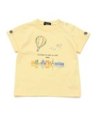 【その他のブランド/Other】の気球プリント袖ダブル天竺Tシャツ(80~90cm) 人気、トレンドファッション・服の通販 founy(ファニー) ファッション Fashion キッズファッション Fashion for Kids イエロー Yellow カラフル Colorful Design グラデーション Gradient, Ombre ダブル Double, Double-Breasted プリント Print, Printed Pattern 半袖 Short Sleeve, Half Sleeve 夏 Summer thumbnail イエロー|ID: prp329100004605302 ipo3291000000032781114