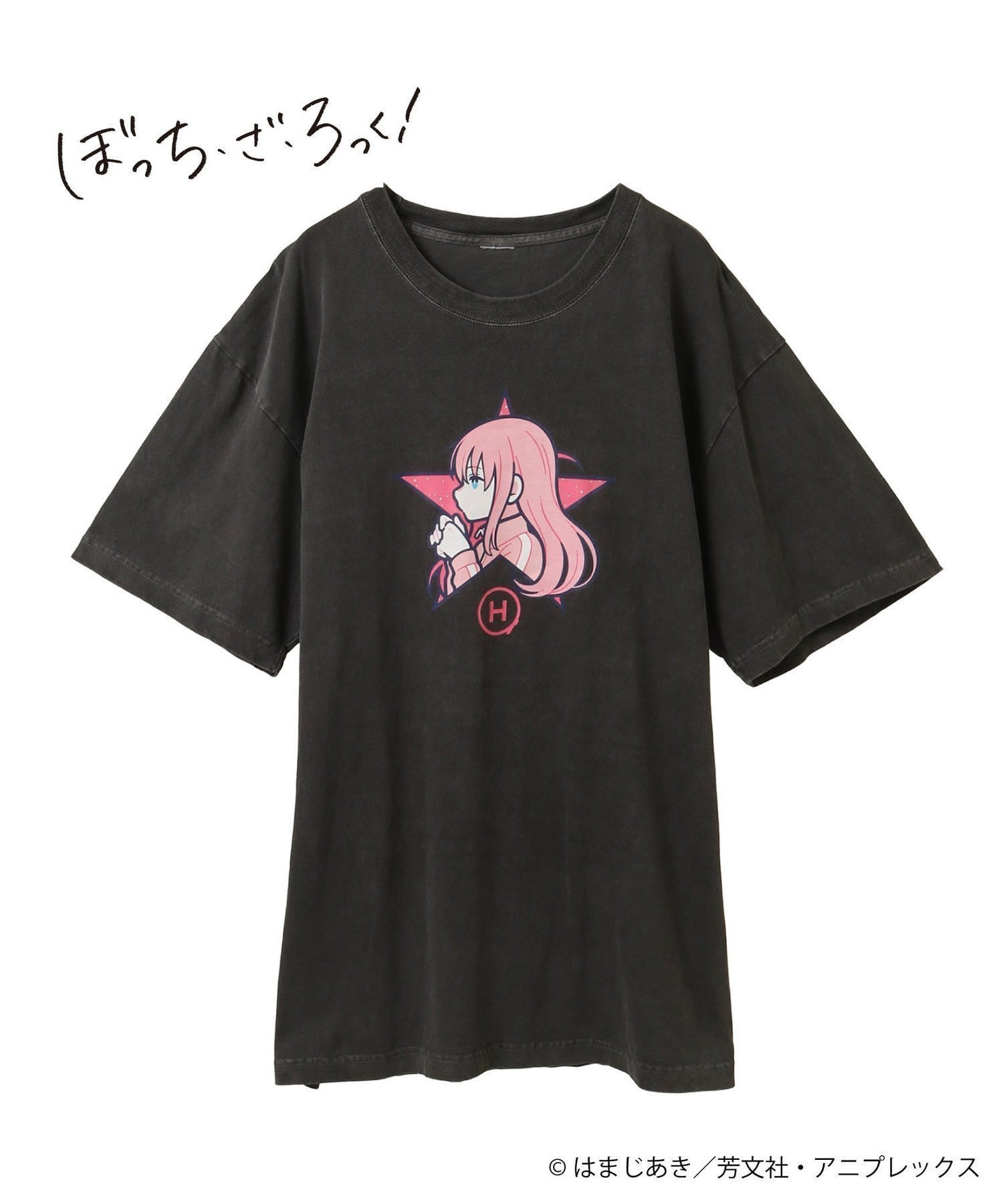 【コンバーストウキョウ/CONVERSE TOKYO】のアニメ【ぼっち・ざ・ろっく!】【美好よしみ】GRAPHIC TEE(UNISEX) インテリア・キッズ・メンズ・レディースファッション・服の通販 founy(ファニー) 　ファッション　Fashion　レディースファッション　Fashion for Women　ユニセックス　Unisex, Genderless　キャラクター　Character, Licensed Characters　コラボ　Collaboration, Collab　プリント　Print, Printed Pattern　モチーフ　Motif, Design Theme　ワーク　Workwear, Utility Style　ピンク|ID: prp329100004605305 ipo3291000000032781206