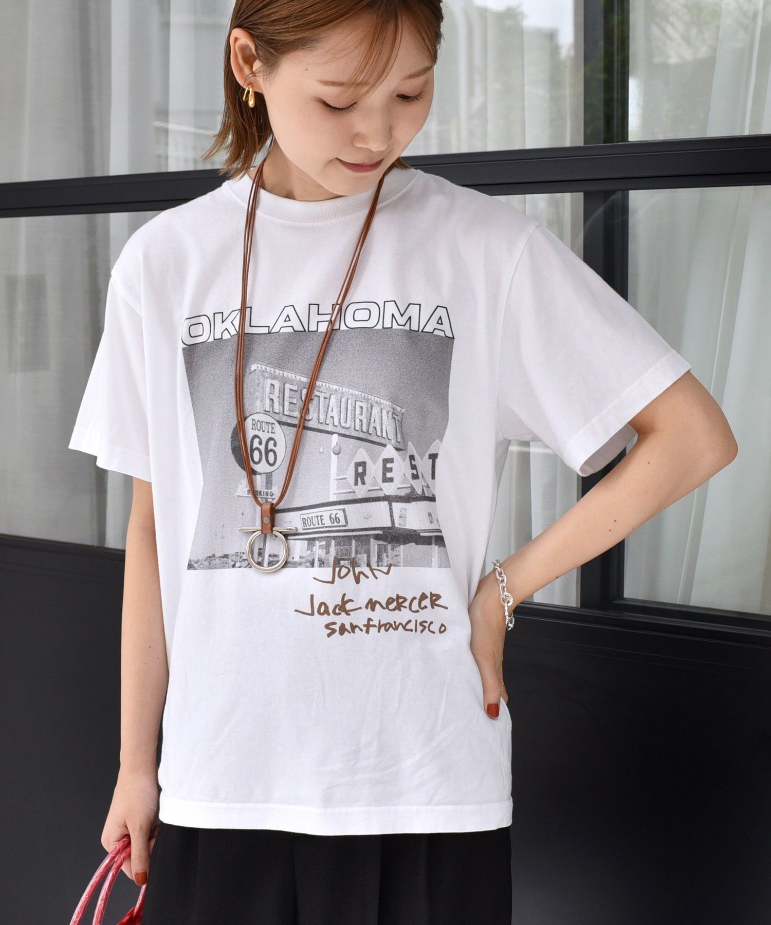 【シップス フォー ウィメン/SHIPS】の【SHIPS別注】J.J MERCER プリント TEE インテリア・キッズ・メンズ・レディースファッション・服の通販 founy(ファニー) 　ファッション　Fashion　レディースファッション　Fashion for Women　2025年　2025　2025-2026秋冬・A/W　Autumn/Winter 2025–26 AW25–26　プリント　Print, Printed Pattern　ポケット　Pocket, Pocket Detail　別注　Limited Edition, Custom Order　夏　Summer　秋　Autumn　ホワイト系|ID: prp329100004605308 ipo3291000000032781425