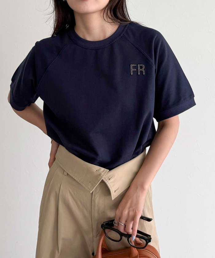 【その他のブランド/Other】のFRミニ裏毛半袖プルオーバー インテリア・キッズ・メンズ・レディースファッション・服の通販 founy(ファニー) https://founy.com/ ファッション Fashion レディースファッション Fashion for Women トップス・カットソー Cut & Sew Tops カジュアルプルオーバー・ニットトップス Pullovers & Knit Tops / Casual Pullovers 2025年 2025 2025春夏・S/S Spring/Summer 2025 SS25 シンプル Simple, Minimal スウェット / スエット Sweatshirt, Sweatwear ベビー Baby, Babywear 半袖 Short Sleeve, Half Sleeve 定番 Standard, Basic Item |ID: prp329100004605338 ipo3291000000032782738