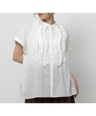 【ニコアンド/niko and】のフリルテープフレンチブラウス 人気、トレンドファッション・服の通販 founy(ファニー) ファッション Fashion レディースファッション Fashion for Women トップス・カットソー Cut & Sew Tops シャツ・ブラウス・オフィスカジュアル Elegant Blouses & Button-Ups おすすめ Recommended / Our Picks タンク Tank Top, Sleeveless Top バランス Balance, Style Balance フリル Frill, Ruffle エレガント 上品 Elegant 夏 Summer 羽織 Haori, Light Jacket thumbnail オフ|ID: prp329100004605393 ipo3291000000033707043