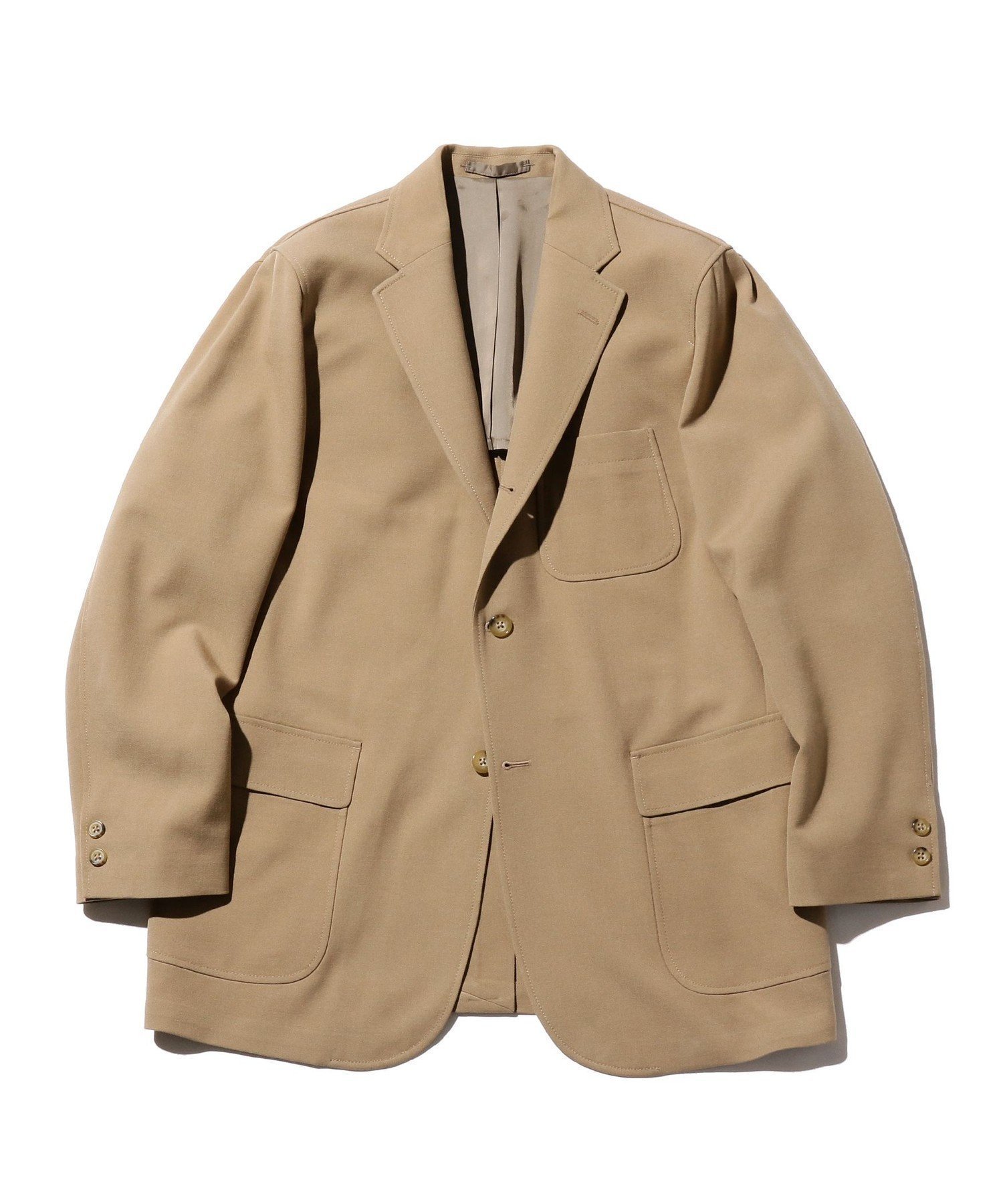 【その他のブランド/Other】のミリタリー サージ 3ボタン ジャケット ボックス フィット 人気、トレンドファッション・服の通販 founy(ファニー) 　ファッション　Fashion　メンズファッション　Fashion for Men　クラシック　Classic, Timeless Style　シンプル　Simple, Minimal　ジャケット　Jacket, Outerwear　スポーツ　Sports, Activewear　スリーブ　Sleeve, Long Sleeve / Short Sleeve　タンブラー　Tumbler, Travel Mug　ハーフ　Half, Half-Length　パッチ　Patch, Appliqué　フィット　Fit, Slim Fit　ベーシック　Basic, Essential　ボックス　Boxy, Box Shape　ポケット　Pocket, Pocket Detail　ミリタリー　Military, Army Style　ライニング　Inner Lining, Inner Fabric, Lined　 other-1|ID: prp329100004605405 ipo3291000000032784523