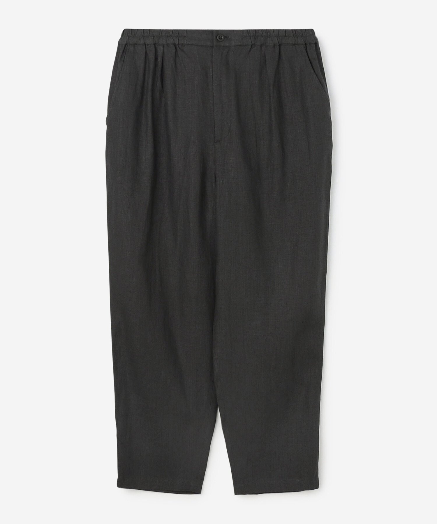 【ビショップ/Bshop / MEN】のリネン イージーパンツ MEN インテリア・キッズ・メンズ・レディースファッション・服の通販 founy(ファニー) 　ファッション　Fashion　メンズファッション　Fashion for Men　ボトムス　Bottoms　タンブラー　Tumbler, Travel Mug　ドローコード　Drawcord, Drawstring Cord　フロント　Front, Front Design　ポケット　Pocket, Pocket Detail　リネン　Linen, Linen Fabric　CHARCOAL|ID: prp329100004605414 ipo3291000000032784751