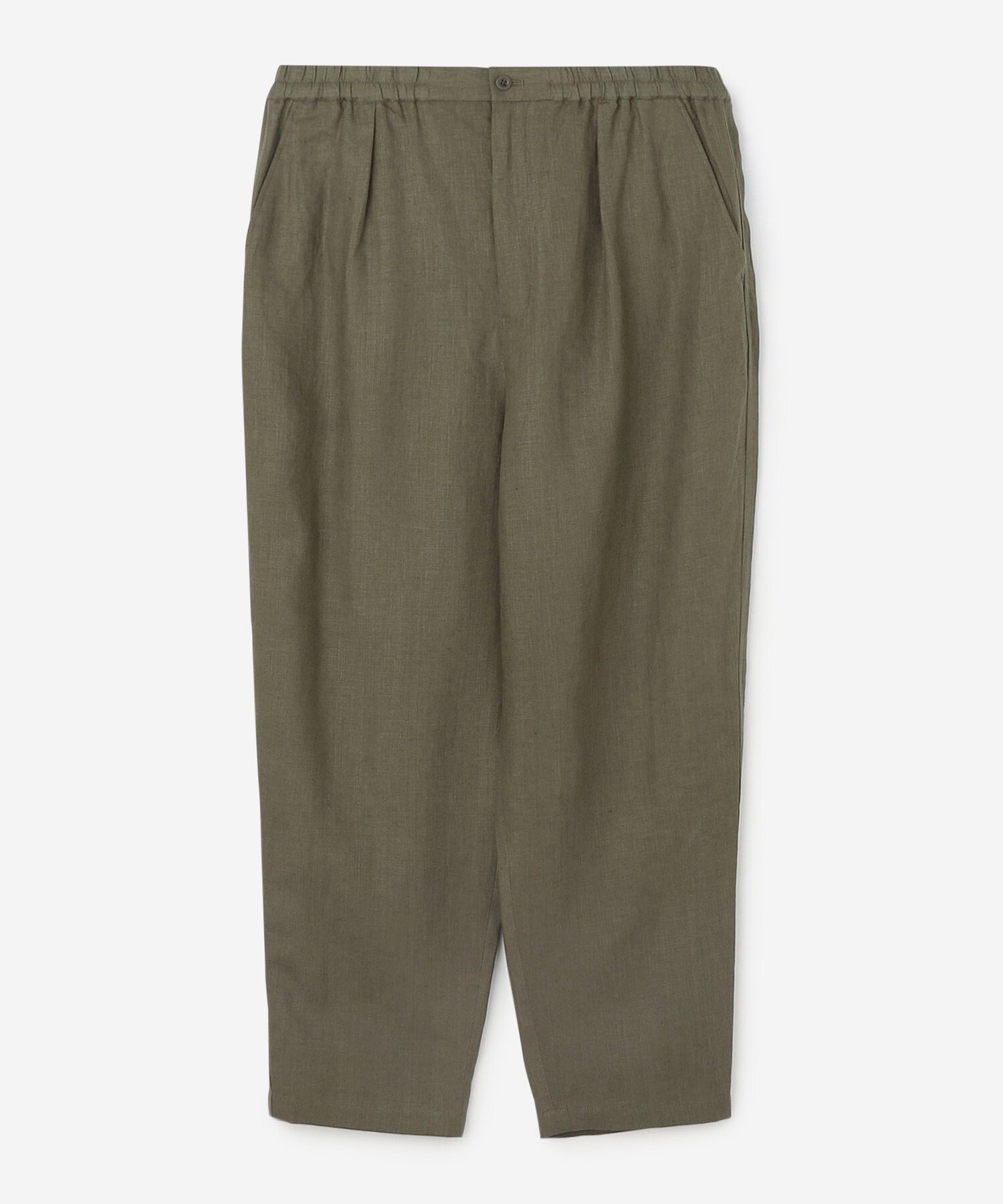 【ビショップ/Bshop / MEN】のリネン イージーパンツ MEN インテリア・キッズ・メンズ・レディースファッション・服の通販 founy(ファニー) 　ファッション　Fashion　メンズファッション　Fashion for Men　ボトムス　Bottoms　タンブラー　Tumbler, Travel Mug　ドローコード　Drawcord, Drawstring Cord　フロント　Front, Front Design　ポケット　Pocket, Pocket Detail　リネン　Linen, Linen Fabric　OLIVE|ID: prp329100004605414 ipo3291000000032784753