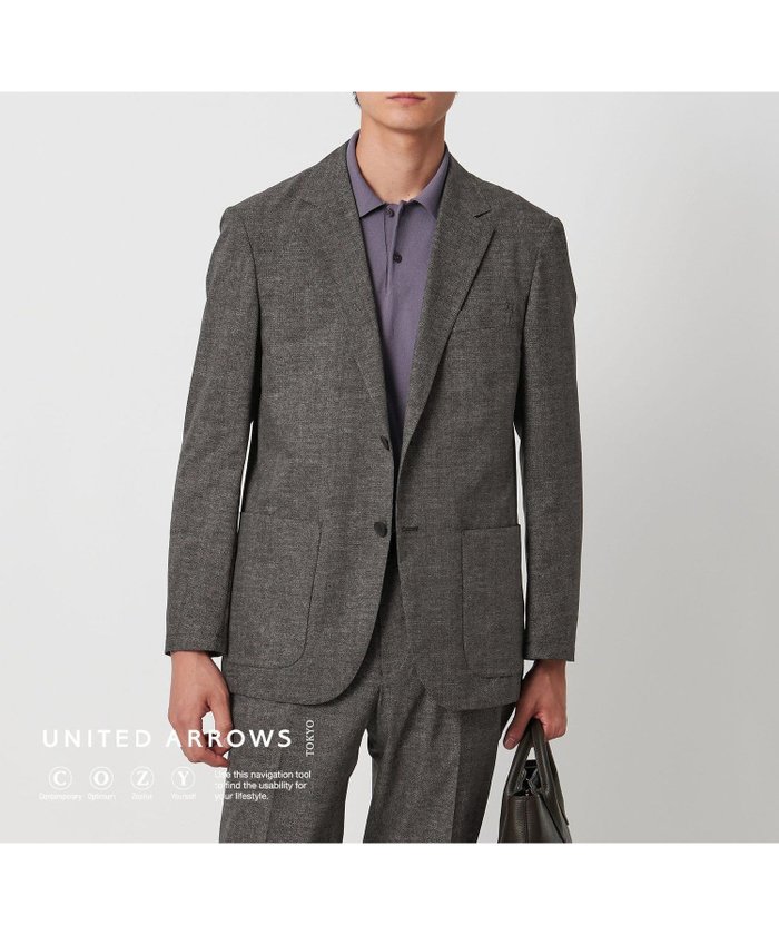 【ユナイテッドアローズ/UNITED ARROWS / MEN】のCOOL DOTS プリント シングル 2ボタン テーラードジャケット UA COZY -ウォッシャブル 2WAYストレッチ 防シワ- インテリア・キッズ・メンズ・レディースファッション・服の通販 founy(ファニー) https://founy.com/ ファッション Fashion メンズファッション Fashion for Men ウォッシャブル Machine Washable ジャケット Jacket, Outerwear ストレッチ Stretch, Stretchy Fabric スラックス Slacks, Dress Pants デニム Denim, Jeans Material パッチ Patch, Appliqué フォルム Silhouette, Form フラップ Flap, Flap Pocket フロント Front, Front Design プリント Print, Printed Pattern ポケット Pocket, Pocket Detail おすすめ Recommended / Our Picks エレガント 上品 Elegant ビジネス 仕事 通勤 Business / Work / Commuting |ID: prp329100004605422 ipo3291000000032784992