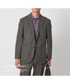 【ユナイテッドアローズ/UNITED ARROWS / MEN】のCOOL DOTS プリント シングル 2ボタン テーラードジャケット UA COZY -ウォッシャブル 2WAYストレッチ 防シワ- DK.GRAY|ID: prp329100004605422 ipo3291000000032784998