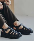 【ティーケー/tk TAKEO KIKUCHI / MEN】の身長+4.2cmアソートシャークソールボリュームサンダル ブラック|ID: prp329100004605450 ipo3291000000032785979