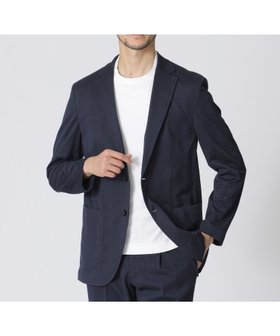 【ポール スチュアート/Paul Stuart / MEN】の「STUART S TRAVELER」 シャドウグレンチェックジャージージャケット (セットアップ対応) 人気、トレンドファッション・服の通販 founy(ファニー) ファッション Fashion メンズファッション Fashion for Men セットアップ Matching Sets 2024年 2024 2024春夏・S/S Spring/Summer 2024 SS24 おすすめ Recommended / Our Picks エレガント 上品 Elegant ジャケット Jacket, Outerwear スラックス Slacks, Dress Pants セットアップ Set-Up, Coordinated Outfit チェック Check, Plaid, Tartan テーラード Tailored, Tailored Fit トラベル Travel, Travel Gear ビジネス 仕事 通勤 Business / Work / Commuting フォルム Silhouette, Form ポケット Pocket, Pocket Detail 夏 Summer 旅行 Travel S/S・春夏 SS, Spring/Summer, Warm Season |ID:prp329100004605459