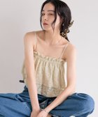 【ローリーズファーム/LOWRYS FARM】のレースジャガードビスチェ アイボリー08|ID:prp329100004605475