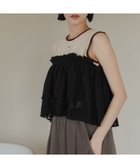 【ローリーズファーム/LOWRYS FARM】のレースジャガードビスチェ ブラック09|ID:prp329100004605475