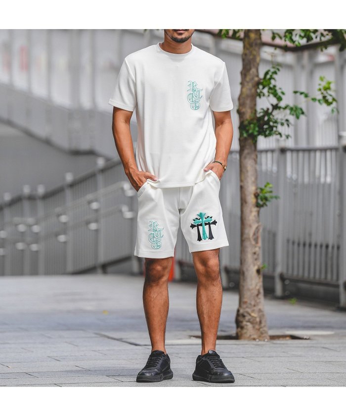 【その他のブランド/Other】のRTEG Triple Cross O.E TEE インテリア・キッズ・メンズ・レディースファッション・服の通販 founy(ファニー) https://founy.com/ ファッション Fashion メンズファッション Fashion for Men シンプル Simple, Minimal セットアップ Set-Up, Coordinated Outfit モチーフ Motif, Design Theme 夏 Summer |ID: prp329100004605486 ipo3291000000032787474