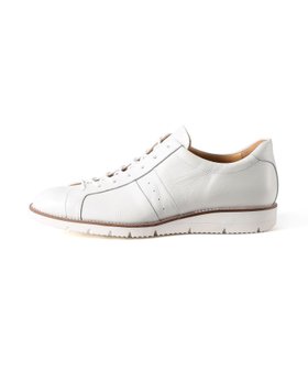 【三陽山長/SANYO YAMACHO / MEN】の【進二/SHINJI】レザースニーカー 人気、トレンドファッション・服の通販 founy(ファニー) ファッション Fashion メンズファッション Fashion for Men シューズ・靴 Shoes スニーカー / カジュアルにもスポーティにも Sneakers & Trainers インソール Shoe Insole クッション Cushion, Throw Pillow シンプル Simple, Minimal スニーカー Sneakers, Trainers スリット Slit, Slit Detail ドレス Dress, One-Piece フィット Fit, Slim Fit 軽量 Lightweight, Ultra Light |ID:prp329100004605506