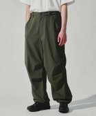 【ビショップ/Bshop / MEN】の別注 オーバーパンツ MEN 人気、トレンドファッション・服の通販 founy(ファニー) ファッション Fashion メンズファッション Fashion for Men ボトムス Bottoms テクスチャー Texture, Textured Fabric ドローコード Drawcord, Drawstring Cord ミリタリー Military, Army Style 別注 Limited Edition, Custom Order 軽量 Lightweight, Ultra Light thumbnail OLIVE|ID: prp329100004605532 ipo3291000000032789576