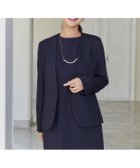 【セブンアイディコンセプト/7-IDconcept】のノーカラージャケット 人気、トレンドファッション・服の通販 founy(ファニー) ファッション Fashion レディースファッション Fashion for Women アウター Coat / Outerwear Collection レディースジャケット・軽アウター Jackets ノーカラージャケット / シンプル上品コーデ Collarless Jackets ジャケット Jacket, Outerwear ストレッチ Stretch, Stretchy Fabric スリット Slit, Slit Detail セットアップ Set-Up, Coordinated Outfit セレモニー Ceremony ポケット Pocket, Pocket Detail ビジネス 仕事 通勤 Business / Work / Commuting thumbnail ネイビー|ID: prp329100004605542 ipo3291000000032790250