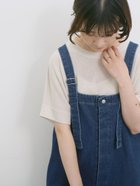 【サマンサモスモス/Samansa Mos2】の【マシンウォッシャブル】麻タッチニットプルオーバー キナリ|ID: prp329100004605558 ipo3291000000032791081
