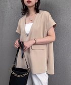 【その他のブランド/Other】のリネンライクフラップポケットプルオーバー ベージュ|ID: prp329100004605560 ipo3291000000032791137