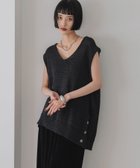 【ローリーズファーム/LOWRYS FARM】のテープヤーンオーバーベスト 人気、トレンドファッション・服の通販 founy(ファニー) ファッション Fashion レディースファッション Fashion for Women アウター Coat / Outerwear Collection トップス・カットソー Cut & Sew Tops ベスト&ジレ / 重ね着スタイル Vests & Gilets おすすめ Recommended / Our Picks インナー Innerwear キャミソール Camisole, Spaghetti Strap Top タンク Tank Top, Sleeveless Top ベスト Vest, Waistcoat thumbnail ブラック09|ID: prp329100004605566 ipo3291000000033421553