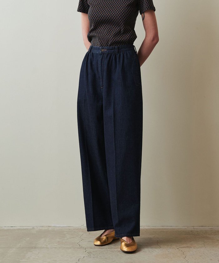 【ビューティ&ユース ユナイテッドアローズ/BEAUTY&YOUTH / UNITED ARROWS】のSteven Alan ライトオンスデニム テーパードパンツ インテリア・キッズ・メンズ・レディースファッション・服の通販 founy(ファニー) https://founy.com/ ファッション Fashion レディースファッション Fashion for Women パンツ Pants & Trousers おすすめ Recommended / Our Picks セットアップ Set-Up, Coordinated Outfit フロント Front, Front Design |ID: prp329100004605604 ipo3291000000032793805