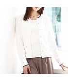 【エムケイ ミッシェルクラン/MK MICHEL KLEIN】の配色ラインカラーニットアンサンブル/洗える 人気、トレンドファッション・服の通販 founy(ファニー) ファッション Fashion レディースファッション Fashion for Women トップス・カットソー Cut & Sew Tops ニット Knit Tops & Sweaters アンサンブルニット Knit Ensembles & Twin Sets アンサンブル Ensemble Set 春 Spring 洗える Machine Washable 秋 Autumn カーディガン Cardigan, Knitwear コンパクト Compact, Small Size シルバー Silver, Metallic Silver ストレッチ Stretch, Stretchy Fabric 人気 Popular, Best Seller 冬 Winter / This Winter 夏 Summer thumbnail ホワイト|ID: prp329100004605660 ipo3291000000033573203