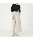 【キャスト/CAST】の【イチオシ】サスペンダーワイドパンツ ベージュ|ID: prp329100004605661 ipo3291000000032796594