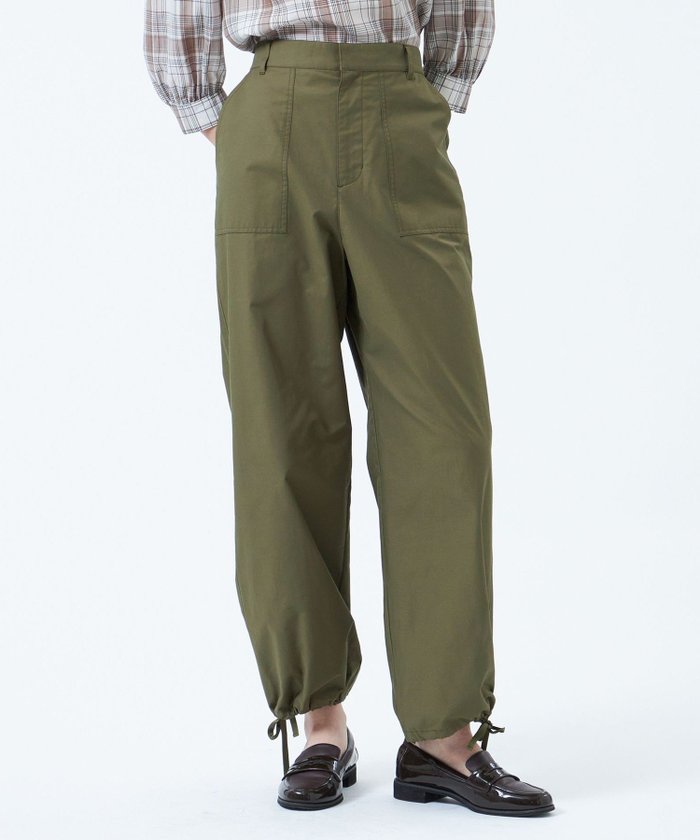 【マッキントッシュ フィロソフィー/MACKINTOSH PHILOSOPHY】のベイカーパラシュートパンツ インテリア・キッズ・メンズ・レディースファッション・服の通販 founy(ファニー) https://founy.com/ ファッション Fashion レディースファッション Fashion for Women パンツ Pants & Trousers おすすめ Recommended / Our Picks ストレート Straight, Straight Cut プレーン Plain, Simple ミックス Mix, Mixed Style ワイド Wide, Wide Fit エレガント 上品 Elegant 夏 Summer 春 Spring 秋 Autumn |ID: prp329100004605663 ipo3291000000032796705