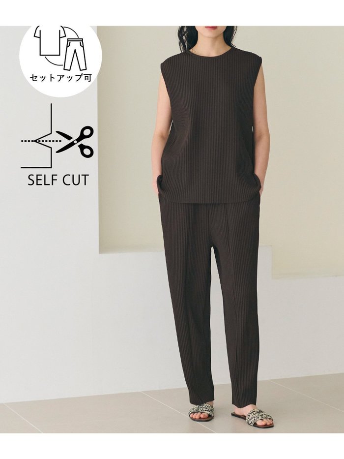 【コカ/COCA】のジョーゼットプリーツテーパードパンツ インテリア・キッズ・メンズ・レディースファッション・服の通販 founy(ファニー) https://founy.com/ ファッション Fashion レディースファッション Fashion for Women パンツ Pants & Trousers カットオフ Cut-Off Design 吸水 Absorbent, Quick-Dry シューズ Shoes, Footwear ジョーゼット Georgette, Semi-Sheer Fabric スニーカー Sneakers, Trainers セットアップ Set-Up, Coordinated Outfit バランス Balance, Style Balance フラット Flat, Flat Shoes プリーツ Pleats, Pleated ポケット Pocket, Pocket Detail エレガント 上品 Elegant |ID: prp329100004605677 ipo3291000000032797167