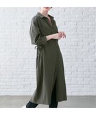【イッカ/ikka】のコットンスキッパーシャツワンピース 人気、トレンドファッション・服の通販 founy(ファニー) ファッション Fashion レディースファッション Fashion for Women ワンピース Dresses シャツワンピース / 1枚で着映えコーデ Shirt Dresses スキッパー Skipper, Open Collar 夏 Summer 軽量 Lightweight, Ultra Light thumbnail ダークグリーン|ID: prp329100004606402 ipo3291000000033519965