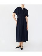 【ラシュッド/LASUD】のウエストタックリネンライクワンピース 人気、トレンドファッション・服の通販 founy(ファニー) ファッション Fashion レディースファッション Fashion for Women ワンピース Dresses フロント Front, Front Design リネン Linen, Linen Fabric ワイド Wide, Wide Fit エレガント 上品 Elegant thumbnail ネイビー|ID: prp329100004606417 ipo3291000000033546395