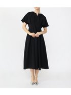 【ラシュッド/LASUD】のウエストタックリネンライクワンピース 人気、トレンドファッション・服の通販 founy(ファニー) ファッション Fashion レディースファッション Fashion for Women ワンピース Dresses フロント Front, Front Design リネン Linen, Linen Fabric ワイド Wide, Wide Fit エレガント 上品 Elegant thumbnail ブラック|ID: prp329100004606417 ipo3291000000033546396