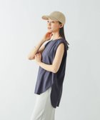【グローバルワーク/GLOBAL WORK】の汗染み軽減シフォンノースリーブ/497054 ネイビー88|ID: prp329100004606715 ipo3291000000033085721
