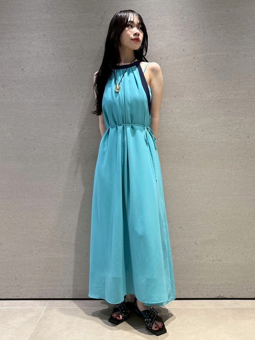 【リリーブラウン/Lily Brown】のカップインベアセットアメスリワンピース インテリア・キッズ・メンズ・レディースファッション・服の通販 founy(ファニー) 　ファッション　Fashion　レディースファッション　Fashion for Women　ワンピース　Dresses　シアー　Sheer, See-Through　ターコイズ　Turquoise, Blue-Green　トレンド　Trend, Trending Now　リボン　Ribbon, Bow　夏　Summer　雑誌　Magazine, Fashion Magazine　TUQ[085]|ID: prp329100004606935 ipo3291000000032882273