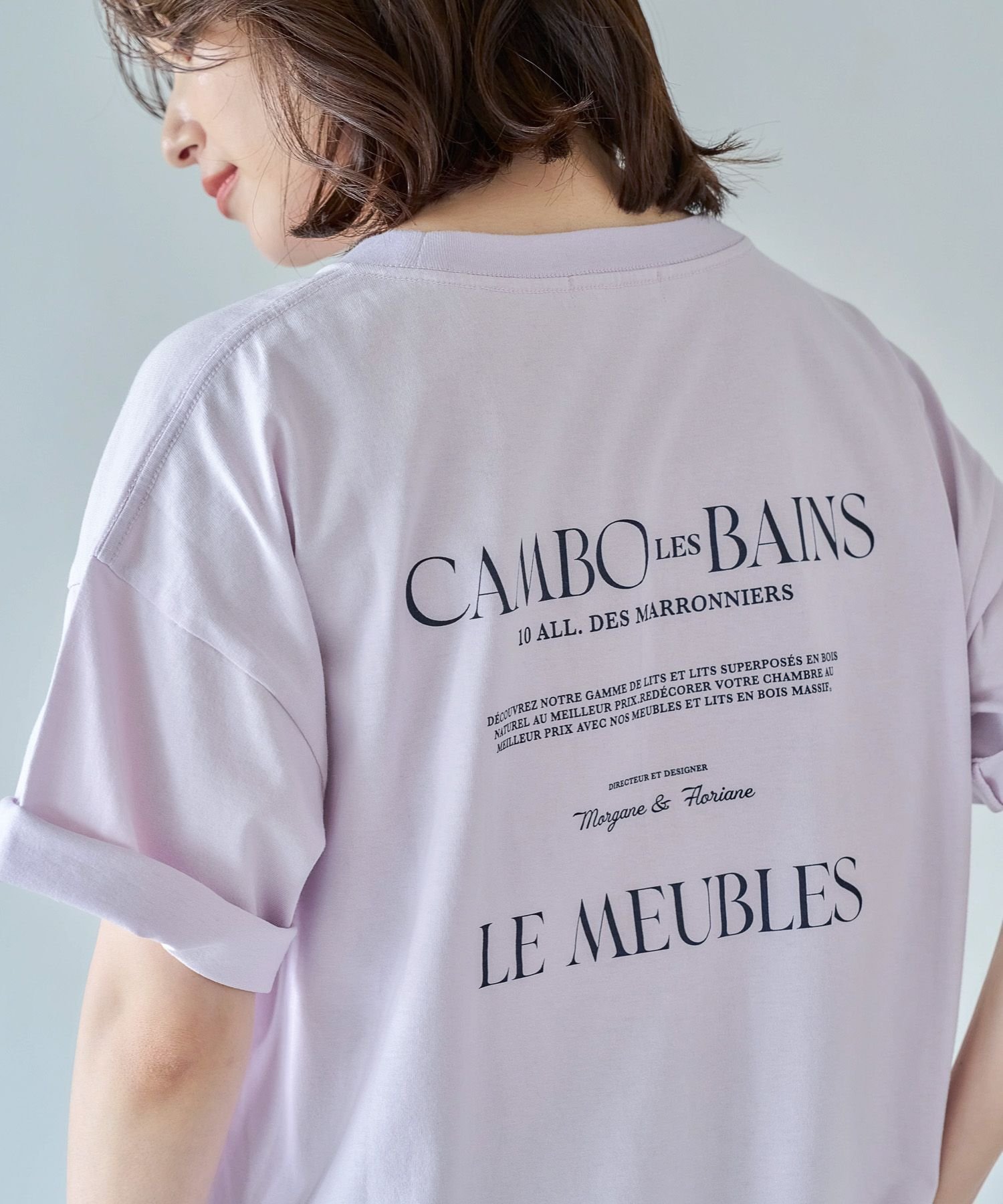 【スタディオ クリップ/studio CLIP】のアソートカラーロゴTシャツ インテリア・キッズ・メンズ・レディースファッション・服の通販 founy(ファニー) 　ファッション　Fashion　レディースファッション　Fashion for Women　トップス・カットソー　Cut & Sew Tops　シャツ・ブラウス・オフィスカジュアル　Elegant Blouses & Button-Ups　ロングTシャツ・Tシャツ　Longline T-Shirts & Tees　おすすめ　Recommended / Our Picks　カットソー　Cut and Sewn Top　サロペット　Overalls, Salopette　シンプル　Simple, Minimal　ジャケット　Jacket, Outerwear　ベスト　Vest, Waistcoat　ベーシック　Basic, Essential　夏　Summer　ラベンダー95|ID: prp329100004607014 ipo3291000000033162169