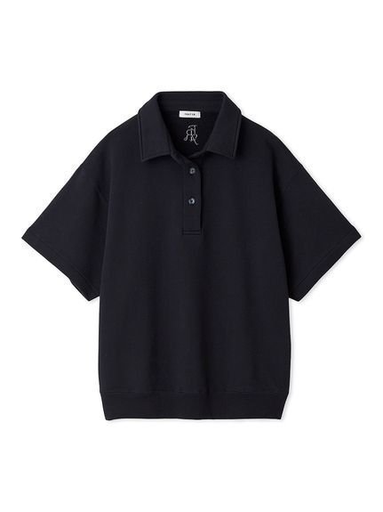 【フレイ アイディー/FRAY I.D】のハーフスリーブポロTシャツ インテリア・キッズ・メンズ・レディースファッション・服の通販 founy(ファニー) 　雑誌掲載アイテム　Magazine Picks & Fashion Features　ファッション雑誌　Fashion Magazines　ヴェリィ　VERY　ファッション　Fashion　レディースファッション　Fashion for Women　トップス・カットソー　Cut & Sew Tops　シャツ・ブラウス・オフィスカジュアル　Elegant Blouses & Button-Ups　ロングTシャツ・Tシャツ　Longline T-Shirts & Tees　7月号　July Issue　おすすめ　Recommended / Our Picks　フォルム　Silhouette, Form　ボトム　Bottoms, Lower Wear　レース　Lace, Lace Fabric　雑誌　Magazine, Fashion Magazine　NVY[089]|ID: prp329100004607139 ipo3291000000033198687